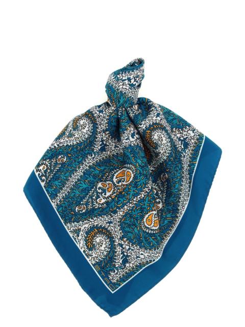 Paisley silk scarf