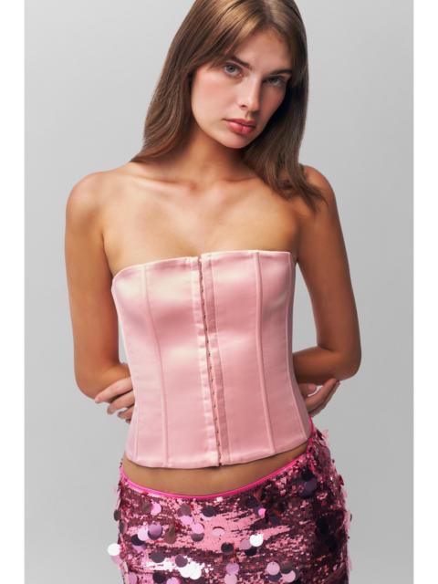 SATIN CORSET