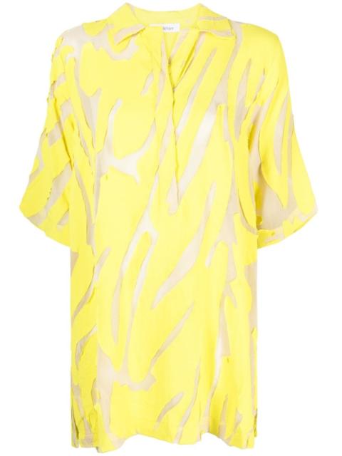 Lori drop-shoulder minidress