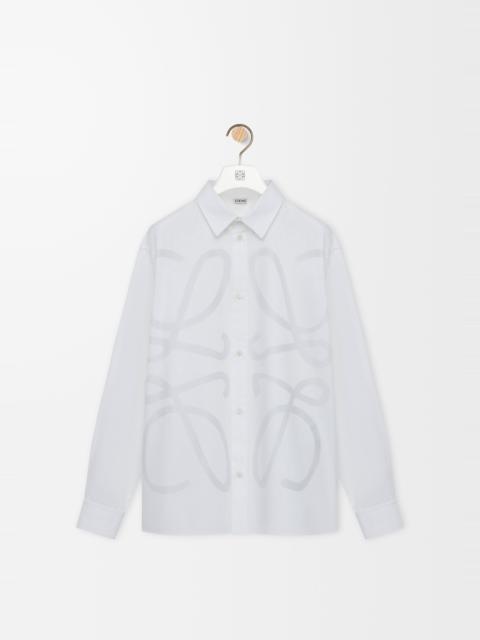 Anagram shirt in cotton