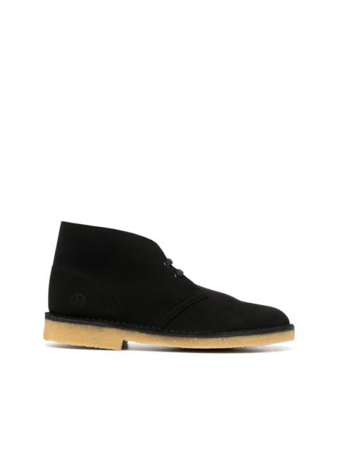 Desert leather lace-up boots