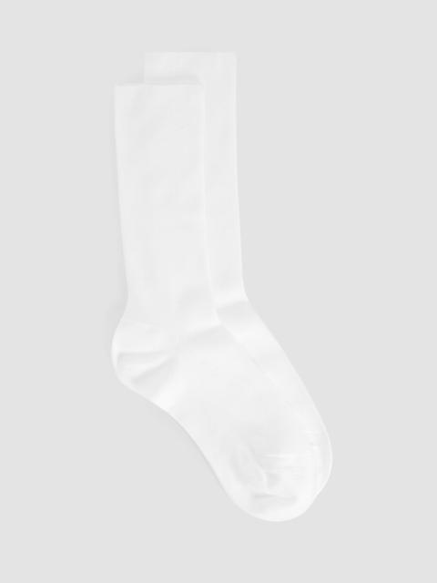 Cotton Rib Crew Sock