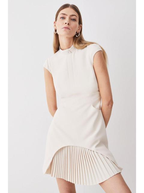 Military Tailored Mini Dress