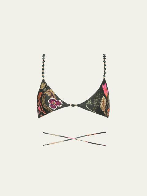 Agua by Agua Bendita Magia Habitat Bikini Top | REVERSIBLE