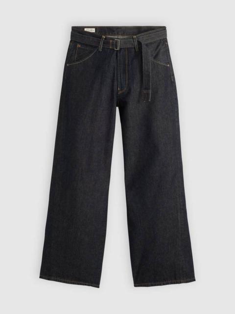 TWISTED BAGGY WIDE LEG MEN'S JEANS
