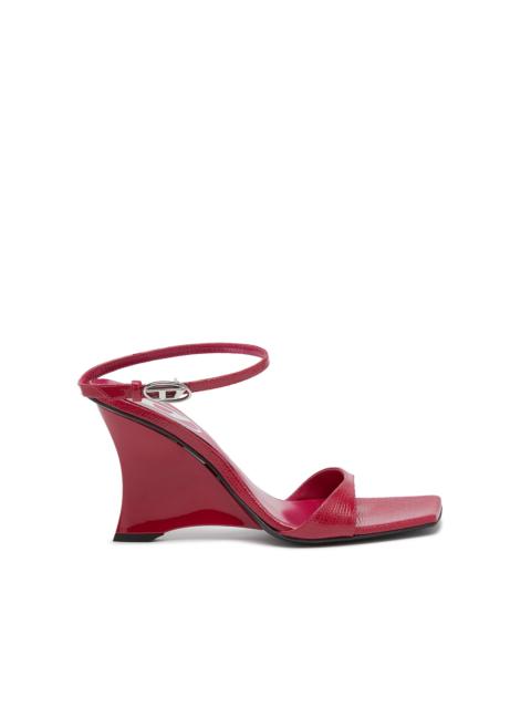 D-AMBER SANDAL WEDGE
