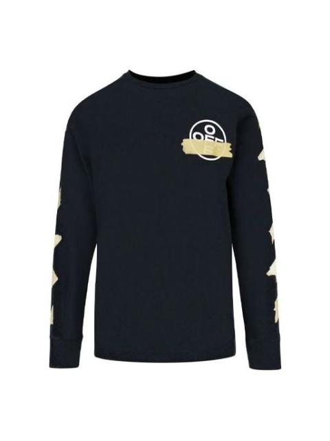 Off-White Tape Arrows Long Sleeve T-Shirt 'Black' OMAB001R201850021048