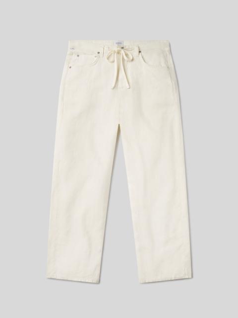 Brynn Drawstring Linen Trouser
In Vanilla