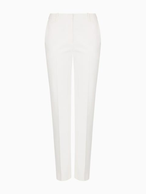 STRETCH COTTON TROUSERS