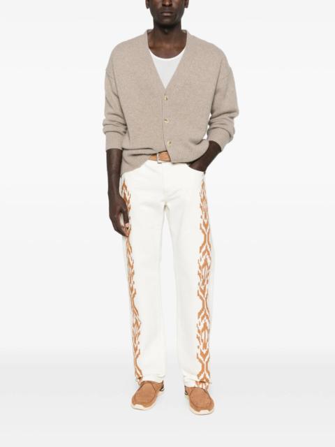 Isabel Marant Lewys Embroidered Jeans