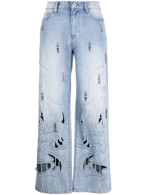 Phoenix cut-out jeans