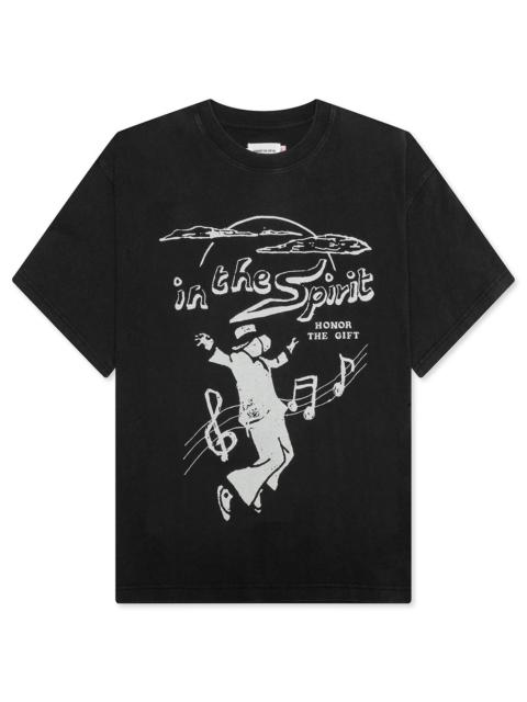 IN THE SPIRIT TEE - BLACK