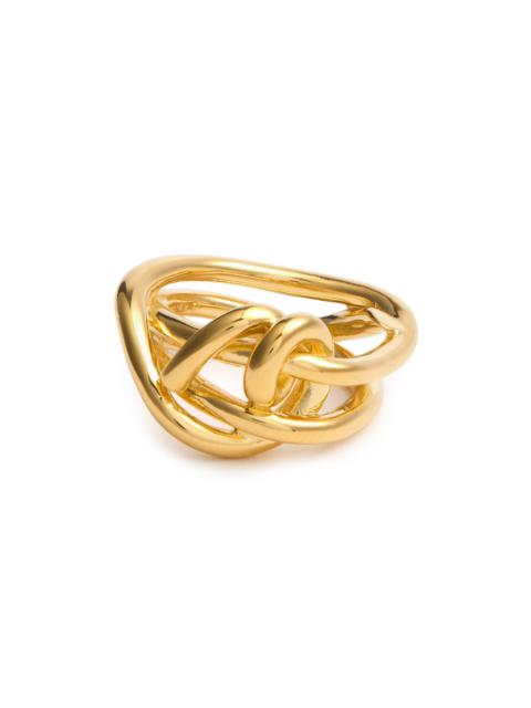 Completedworks Thread 18kt Gold Vermeil Ring