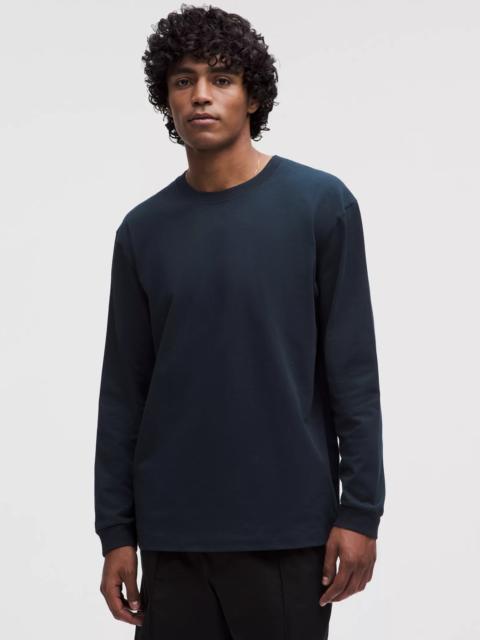 Heavyweight Cotton Jersey Long-Sleeve Shirt