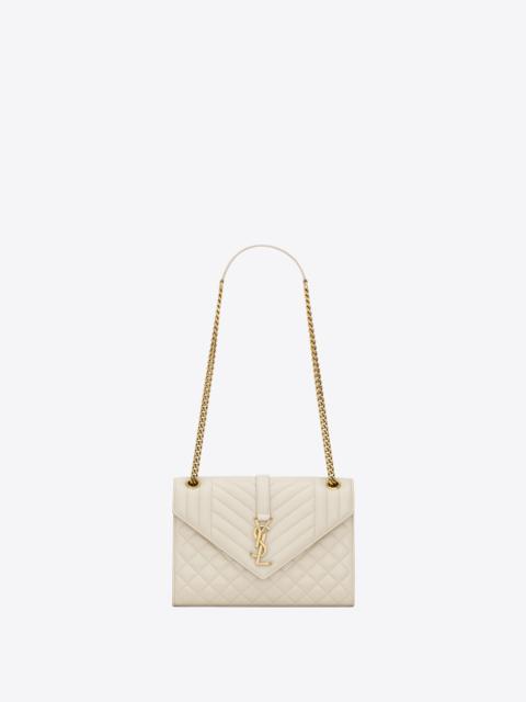 envelope medium in mix matelassé lambskin