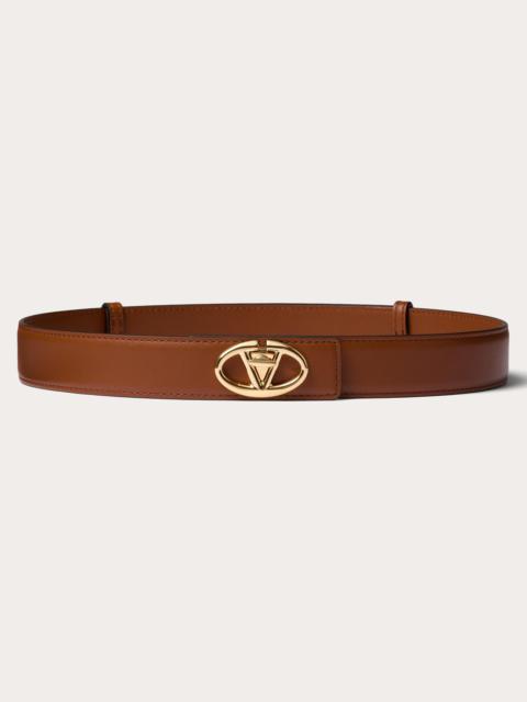 THE BOLD EDITION VLOGO CALFSKIN BELT 30 MM