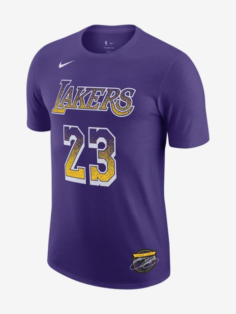 LeBron James Los Angeles Lakers Select Series Men's Nike NBA T-Shirt