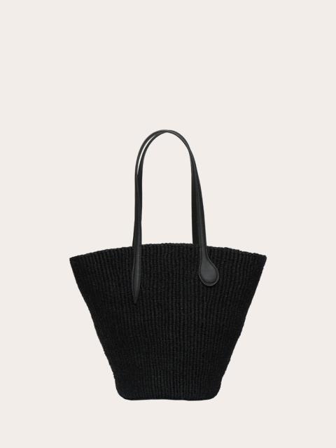 SISAL BASKET BLACK