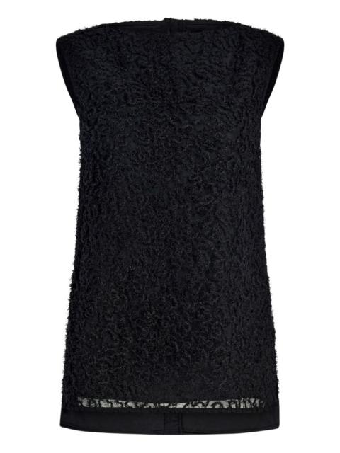 Virginie fringe embroidery top