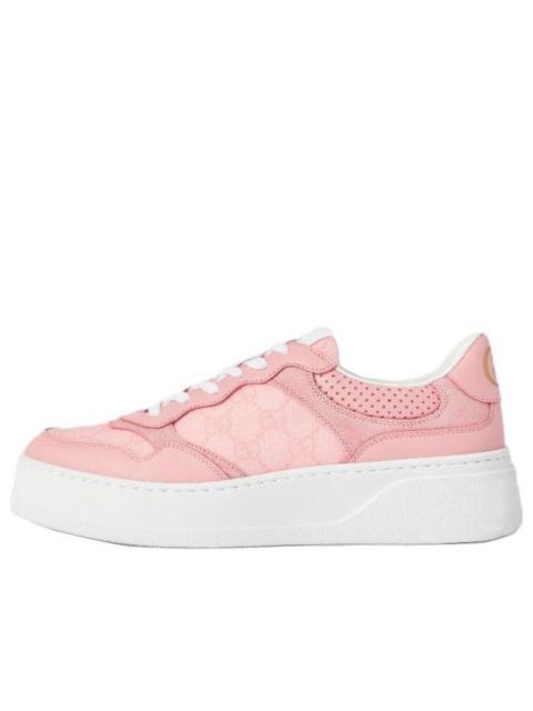 (WMNS) Gucci GG sneaker Supreme 'Pink White' 700775-AAB3I-5863