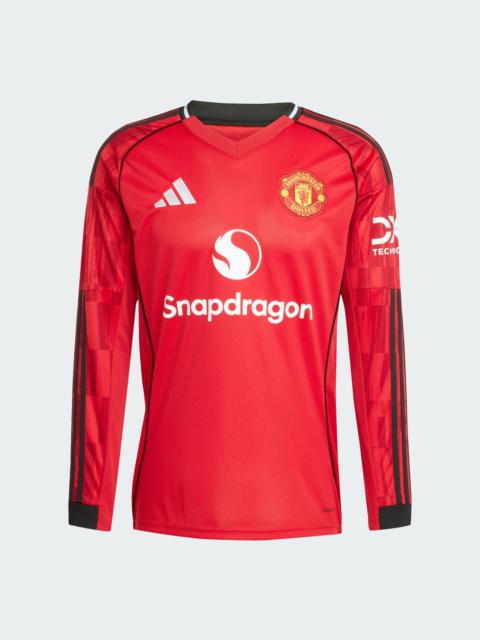 Manchester United 25/26 Long Sleeve Home Jersey