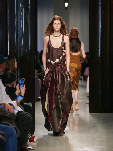 Fragment Leather Tank