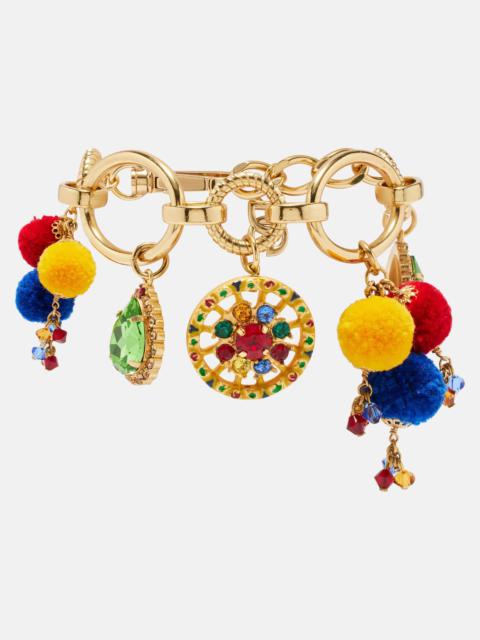 Embellished chain bracelet