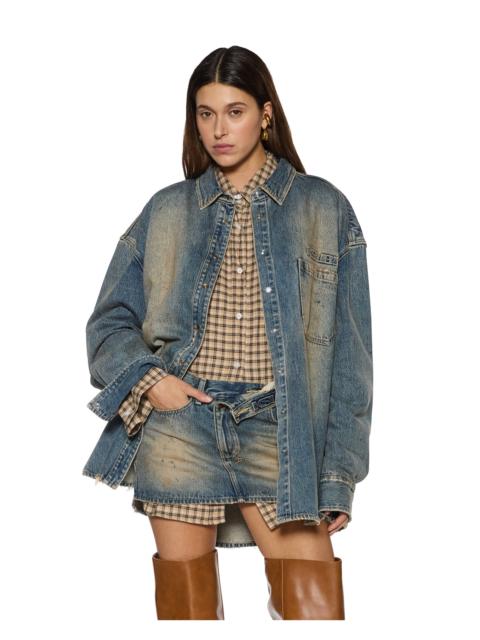 OVERSIZED LS SHIRT DUNE