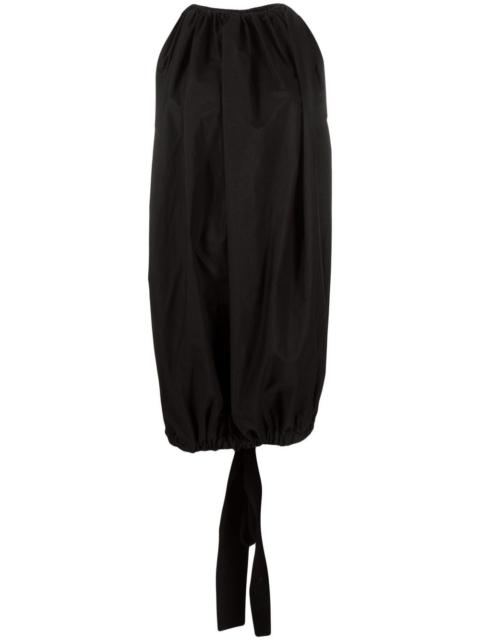 Bubble sleeveless minidress