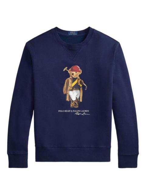 Polo Bear fleece sweatshirt