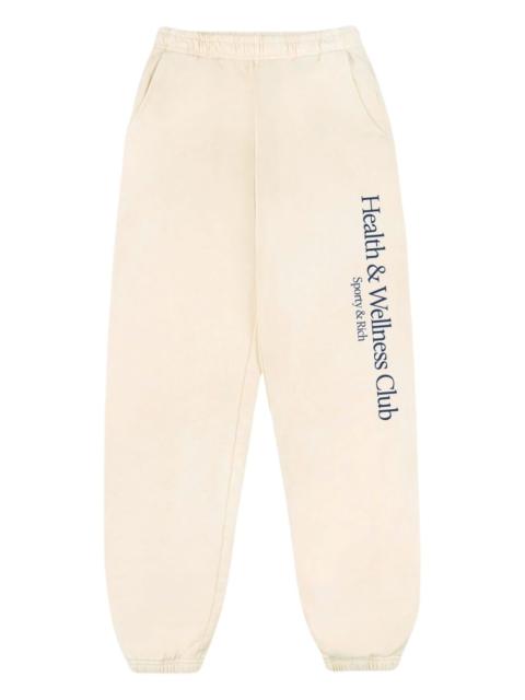 logo-print track trousers