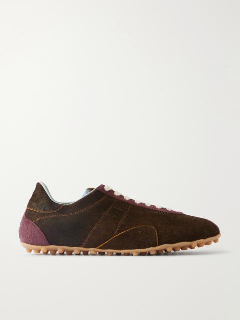 Sprinters Paneled Suede Sneakers