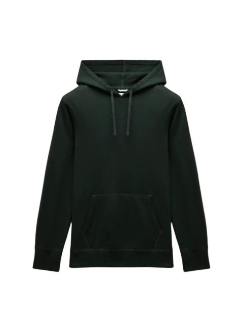 Midweight Terry Slim Hoodie Petrol