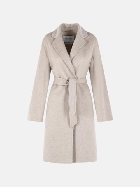'ACERI' SAND CACHEMIRE WRAP COAT