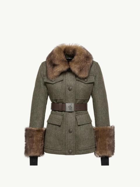 Devez Wool & Shearling-Trimmed Down Field Jacket