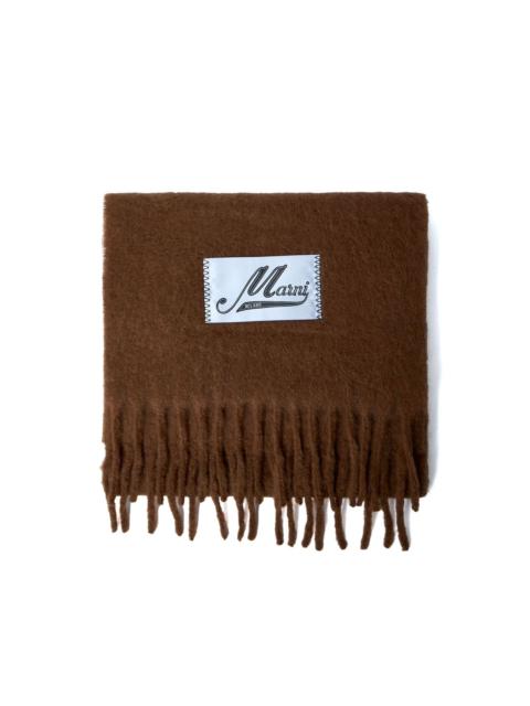 fringed rectangle scarf