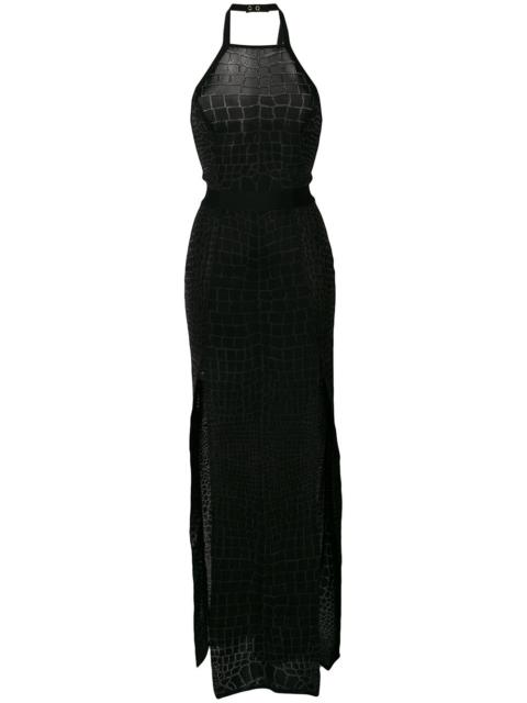 crocodile effect gown