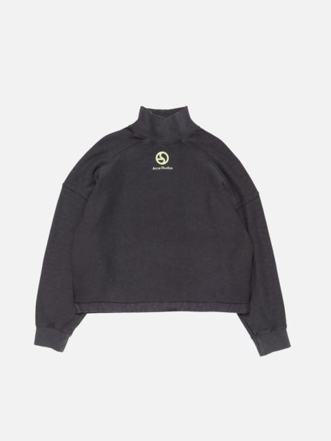Fleece sweater - Faded black