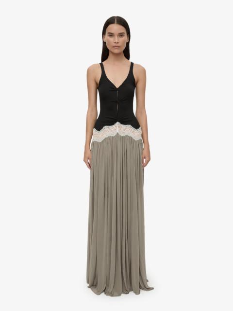 Open Twist Verner Lace Tank Dress