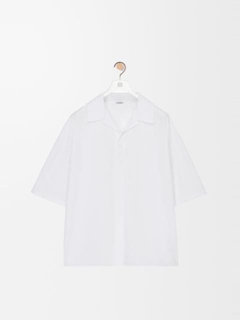 Short sleeve shirt in cotton