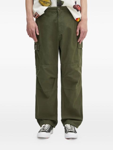 cotton-blend cargo trousers