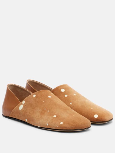 Babouche M suede slip-on shoes