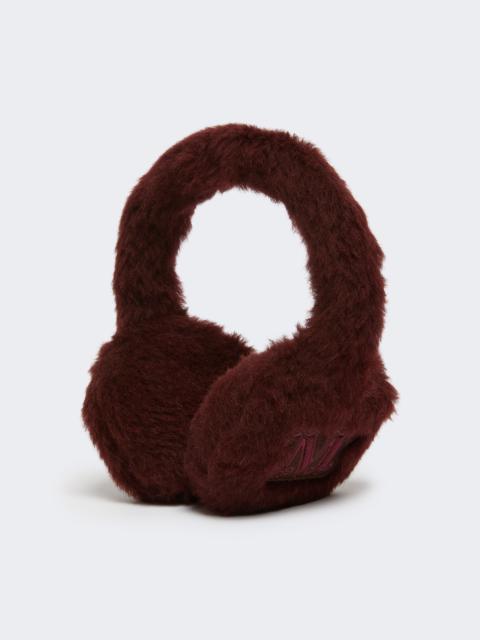 MUFFY1 Alpaca and wool Teddy fabric earmuffs