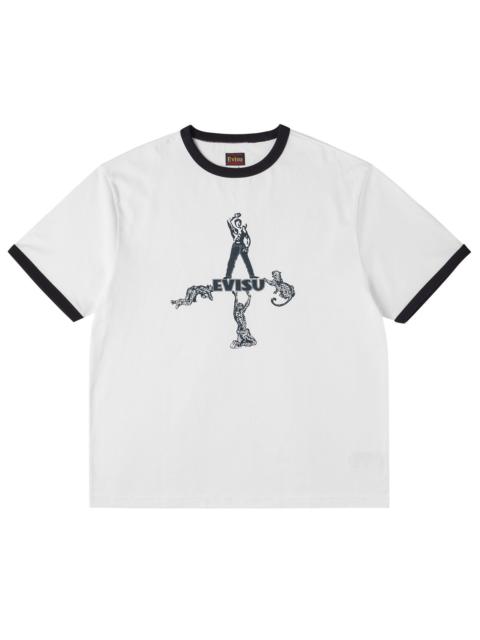 Miner and Leopard Ringer T-shirt