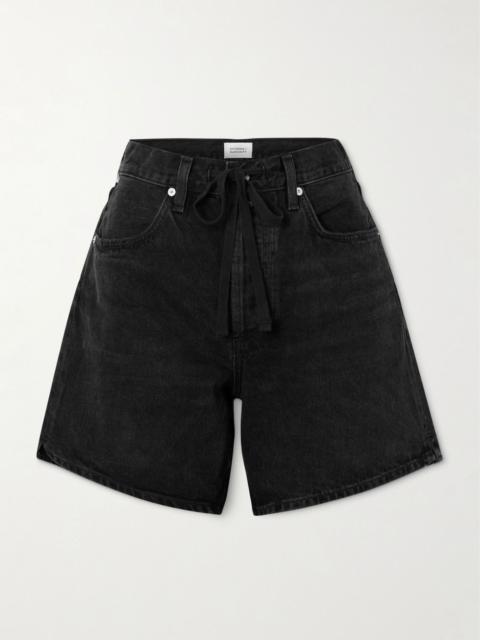 Brynn denim shorts Black