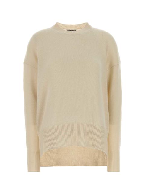 Ivory Cashmere Oversize Sweater