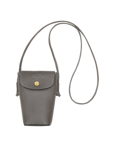 Épure Phone case with leather lace Turtledove - Leather