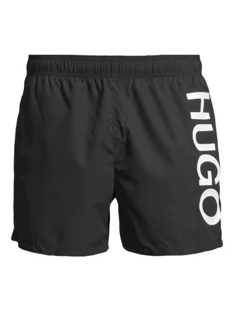 logo-detail swim trunks