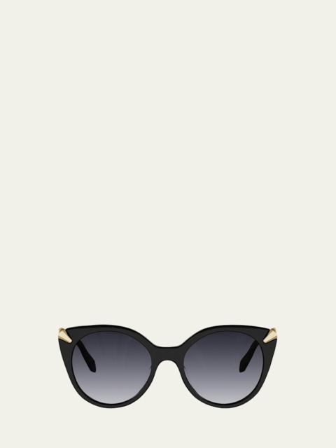 Serpenti Viper 53mm Cat-Eye Sunglasses