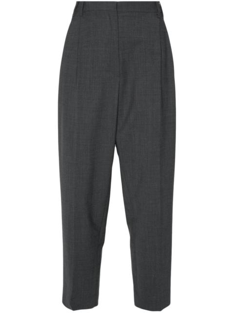 pleat-detail trousers